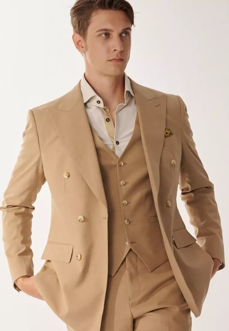 Khaki Slim Fit Shirt