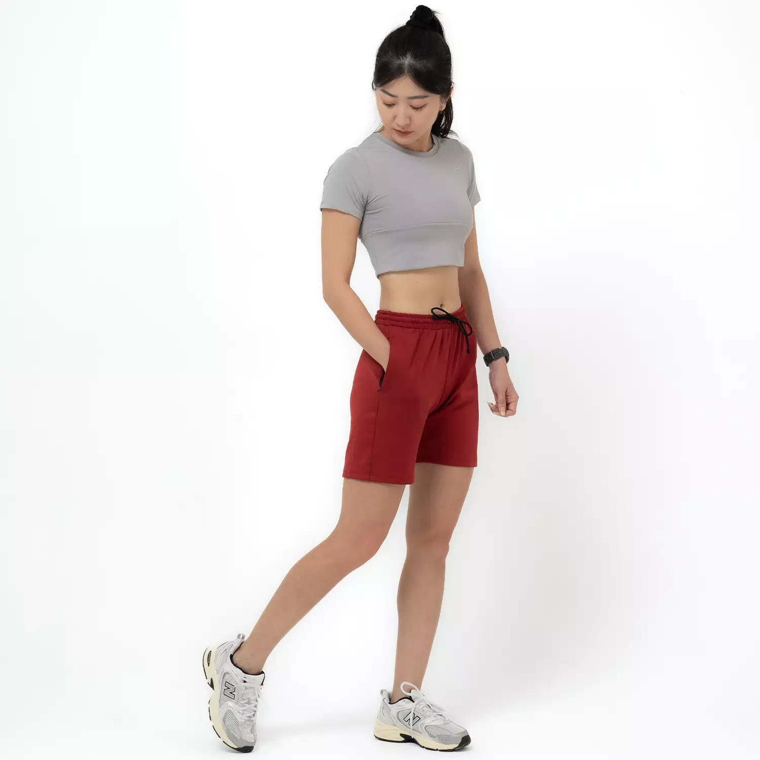 Sports Shorts Woman Superlight series Maroon