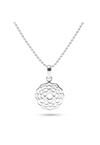 Millenne silver MILLENNE Millennia 2000 Flower Blossom Silver Pendant with 925 Sterling Silver F8C28AC7BF3BF7GS_1