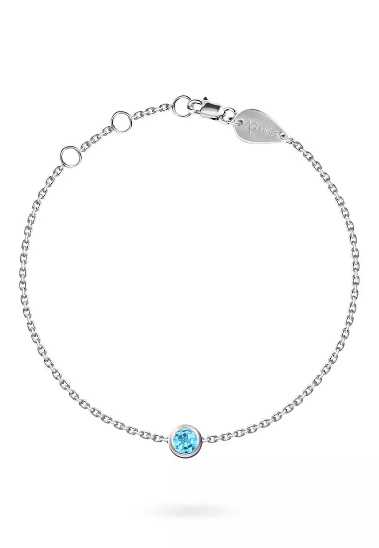 White gold clearance citrine bracelet