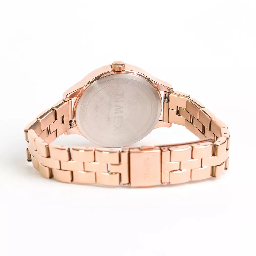 Jam Tangan Wanita TIMEX TW00NTD86E Sharon Rose Gold Original