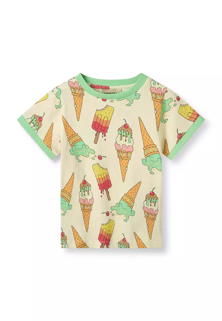 T-shirt with ice cream