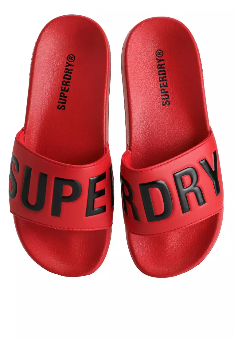 Core Graphic Pool Slide Sandals
