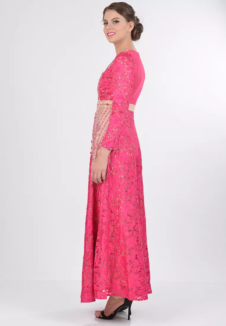 Bibiq Gamis Tile Bordir