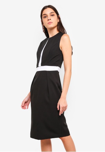 Buy ZALORA Contrast Semi Formal  Dress  Online ZALORA Malaysia 