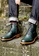 Twenty Eight Shoes green Vintage Leather Brogue Boot 017-5 BE6D6SH7A0345BGS_3