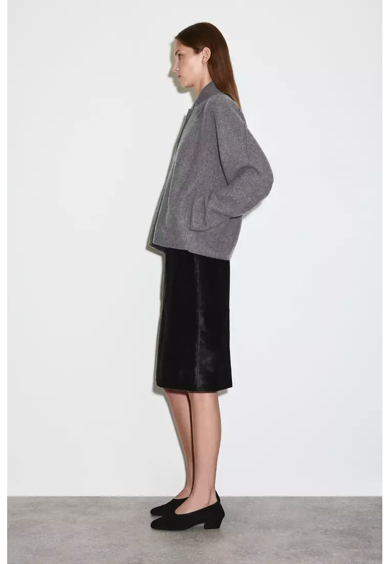 SCULPTED MERINO WOOL JACKET