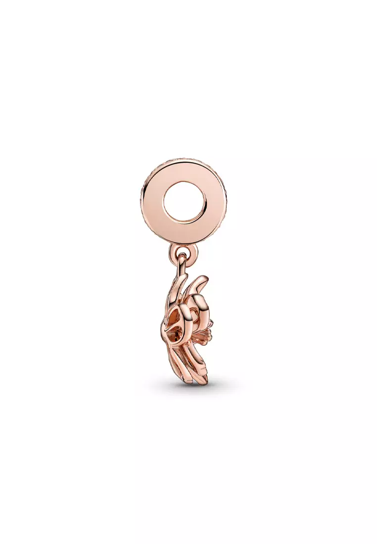 Pandora 14K Rose Gold-Plated Cherry Blossom Dangle Charm