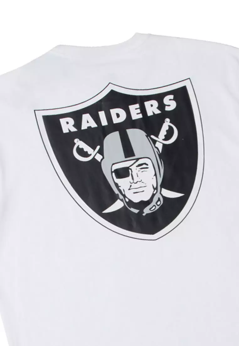 Short Sleeve T-Shirts New Era NFL Team Name Tee Raiders bílé (12869823) –  Queens 