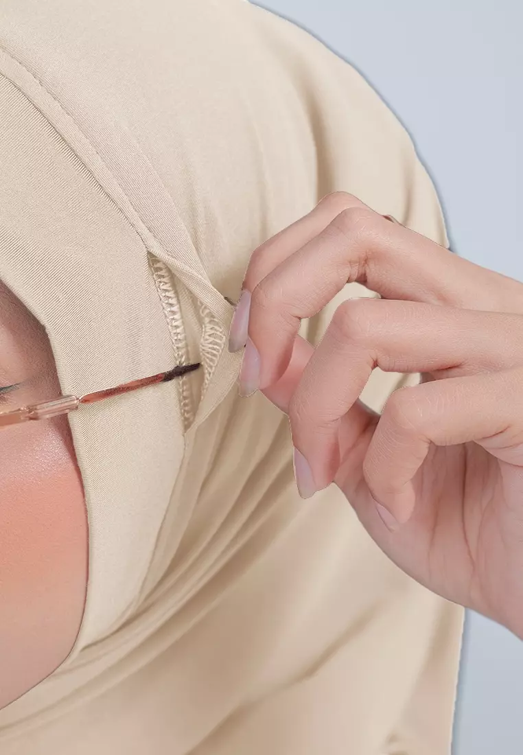 HIJAB INSTAN RANA - SOFT CHOCO