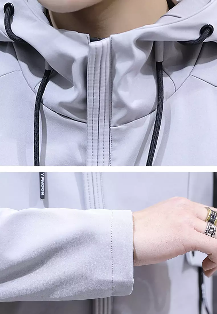Thin Hooded Technical Jacket FX1902
