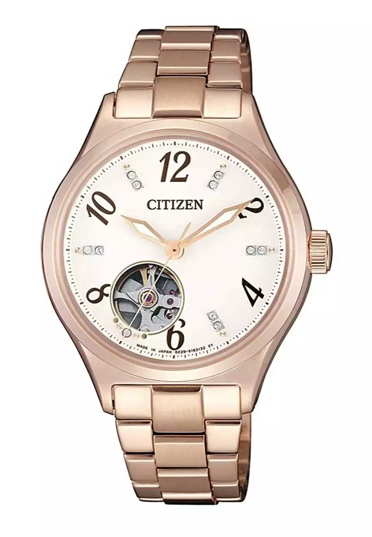 Gold women's hot sale citizen watch