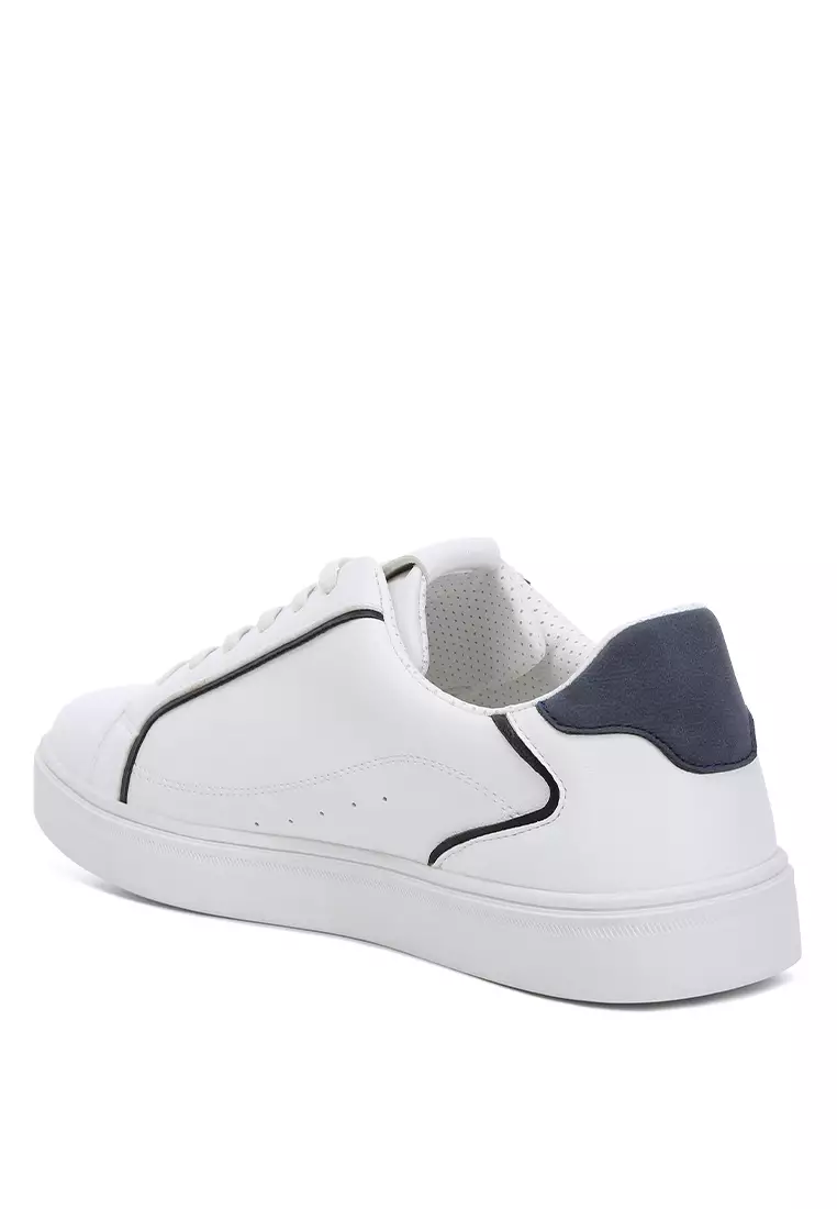 Buy London Rag Men's Low Top Lace-up Sneakers in White Online | ZALORA ...