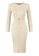 Trendyol beige Lace Detailed Knitwear Dress 1190DAA9A7184EGS_6