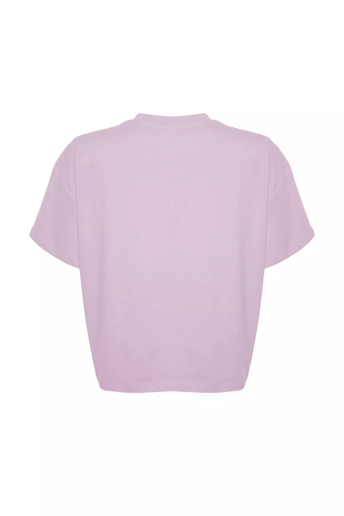 Plus Size Cotton Basic T-Shirt