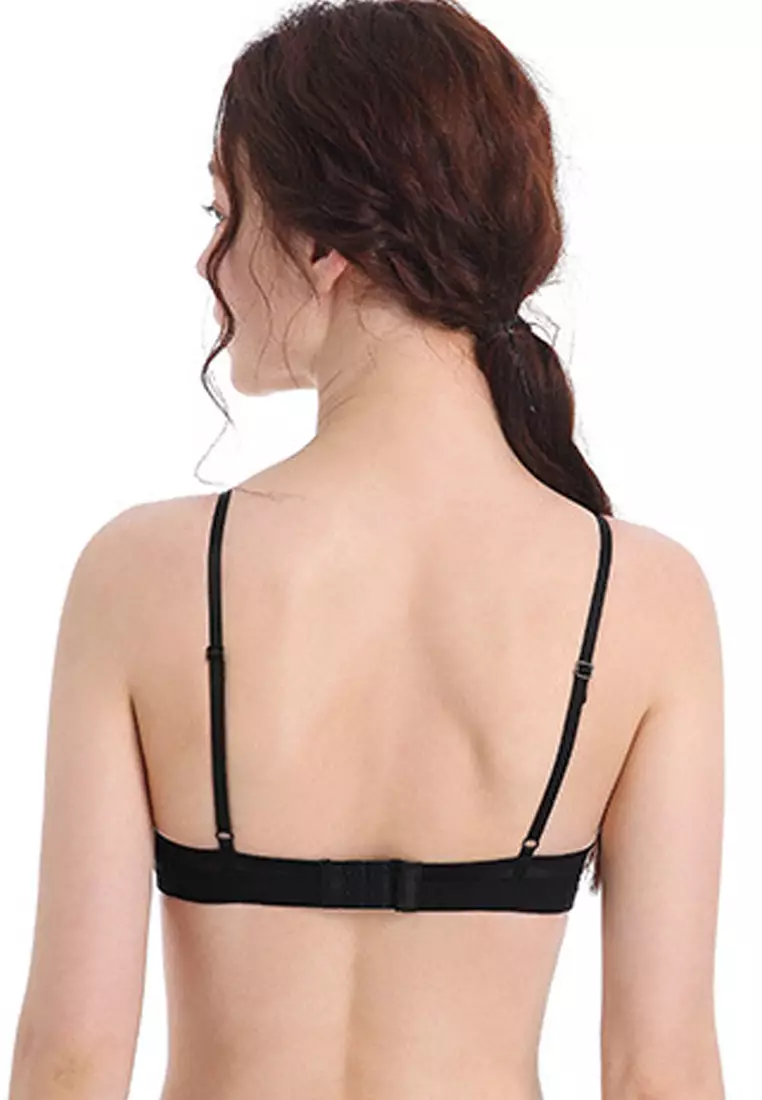 Buy LYCKA LYCKA-LMM1029 Lady Sexy Lace Bra and Panty Set-Black in Black  2024 Online