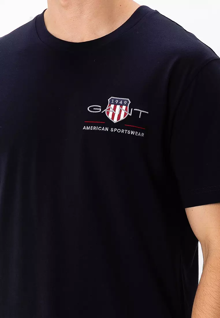 Embroidered Archive Shield T-Shirt