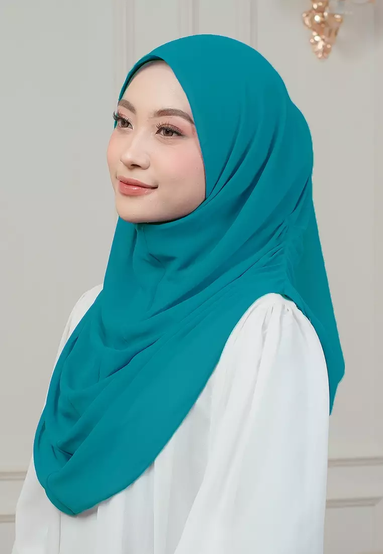 HIJAB INSTAN AURORA - DEEP MINT