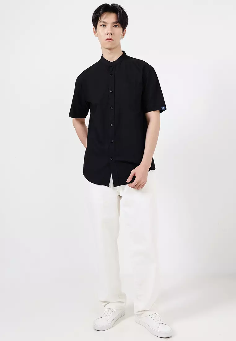 VOLKSWAGEN男士常规款短袖衬衫