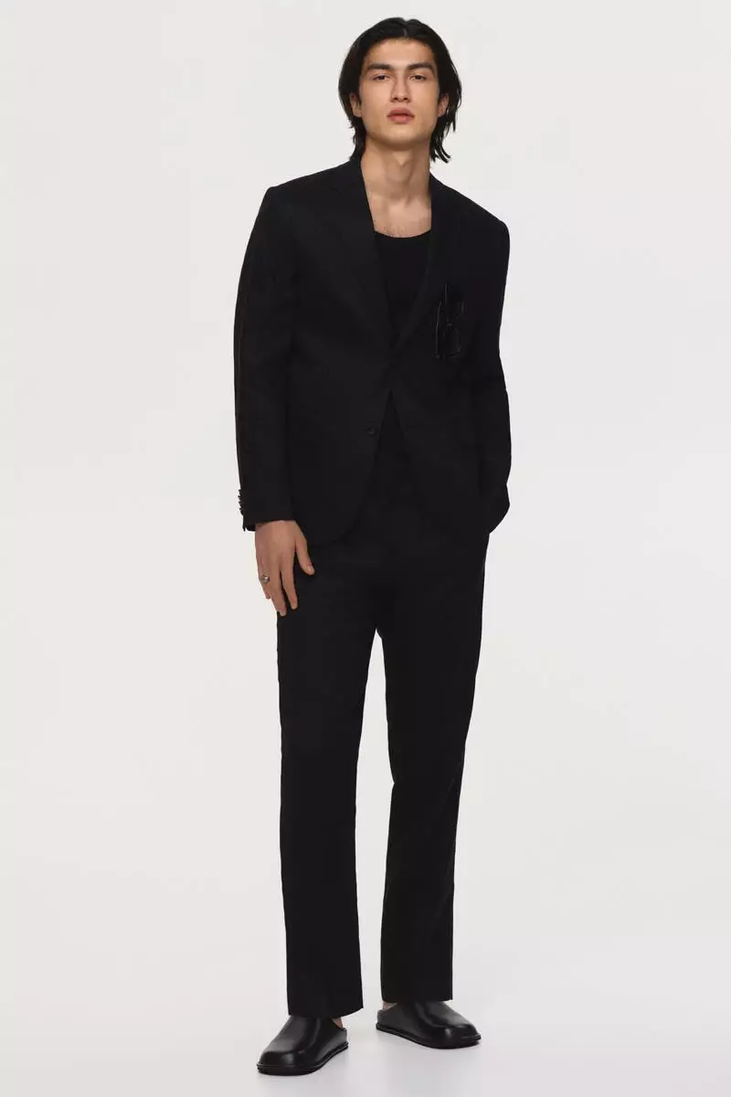 Slim Fit Linen jacket