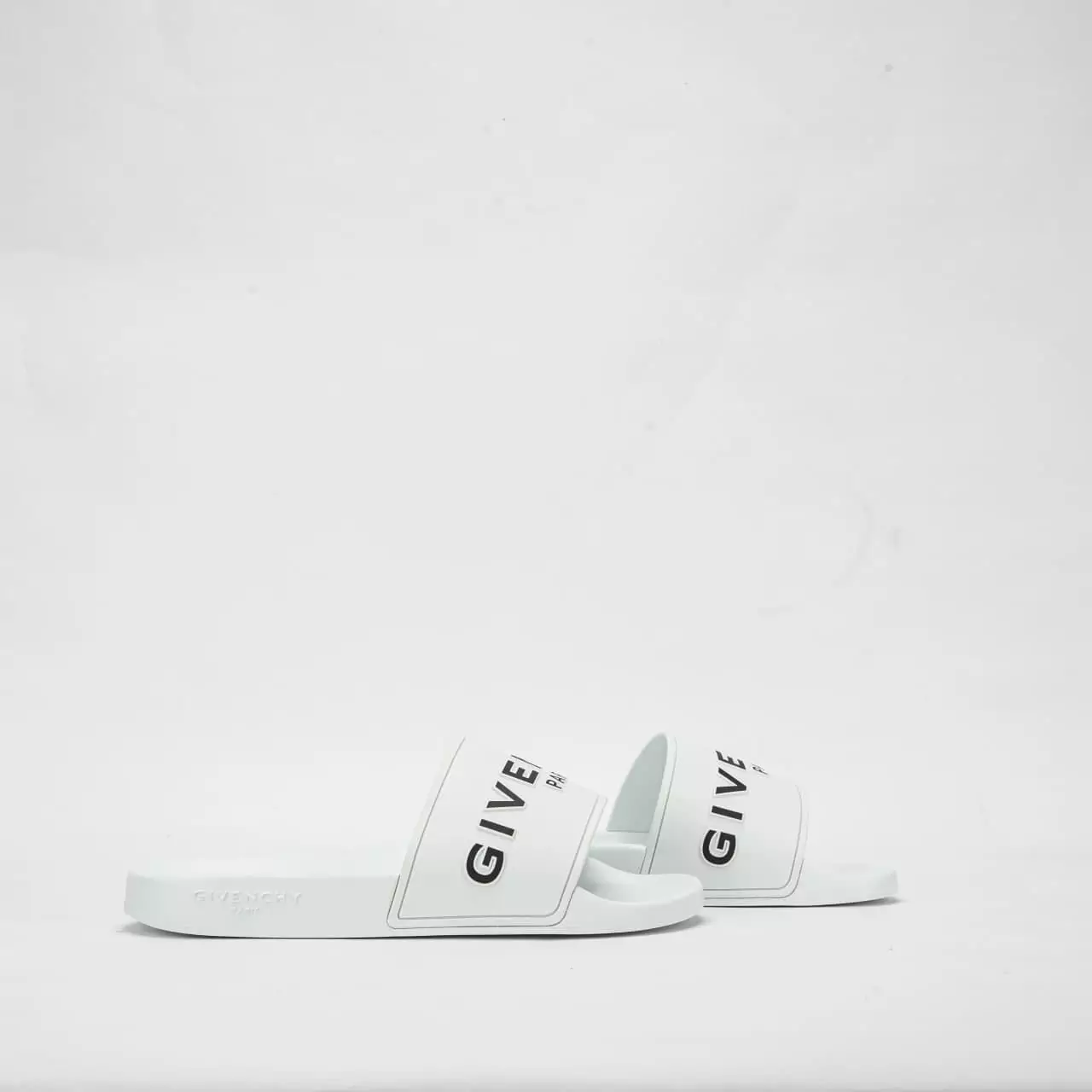 Sandal Slide Logo White Man