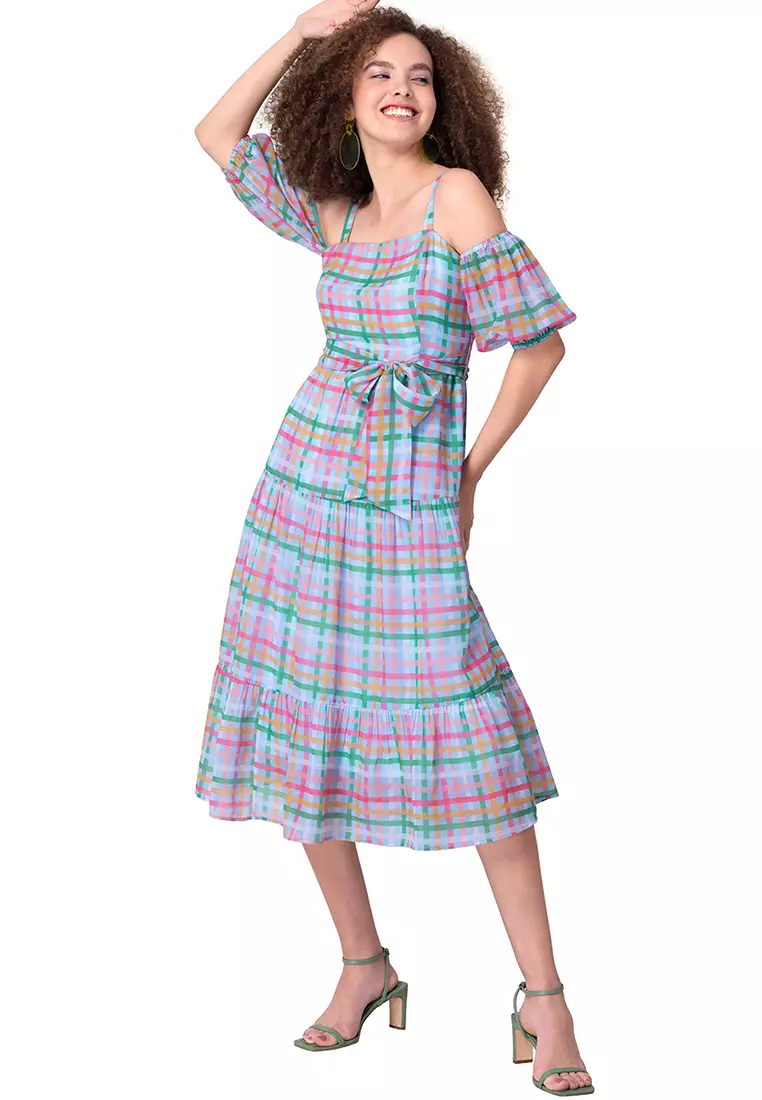 IMVAL インヴァル/ Check Layered Dress IMVO25 IMVAL / Check Layered Dress IMVO25 IMVAL / Check Layered