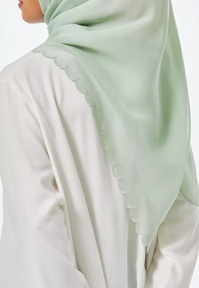 Sulam Cempaka Square in  Seafoam Green