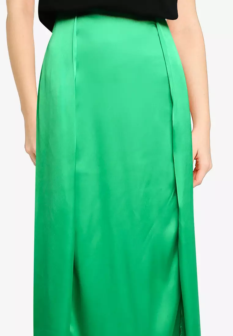 Inu Satin Slip Skirt