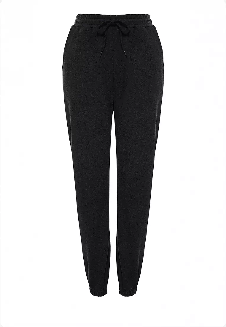 Sporty Elastic Sweatpants