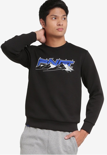 361° 黑色 Sports Life Turtleneck Sweater CF174AA6ABC376GS_1