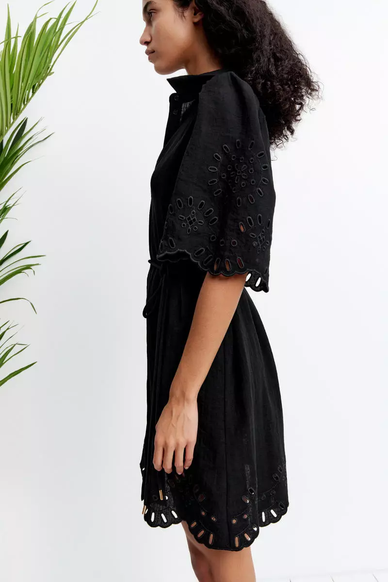 Broderie anglaise dress