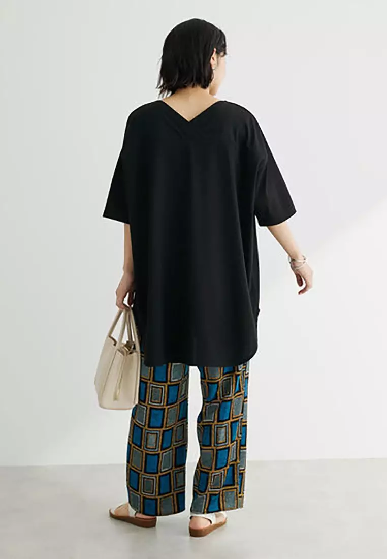 Green Parks - Uchida African Pattern Eazy Pants Blue