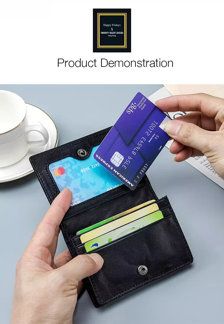 Weave Sheepskin Card Holder Purse JW AN-8822