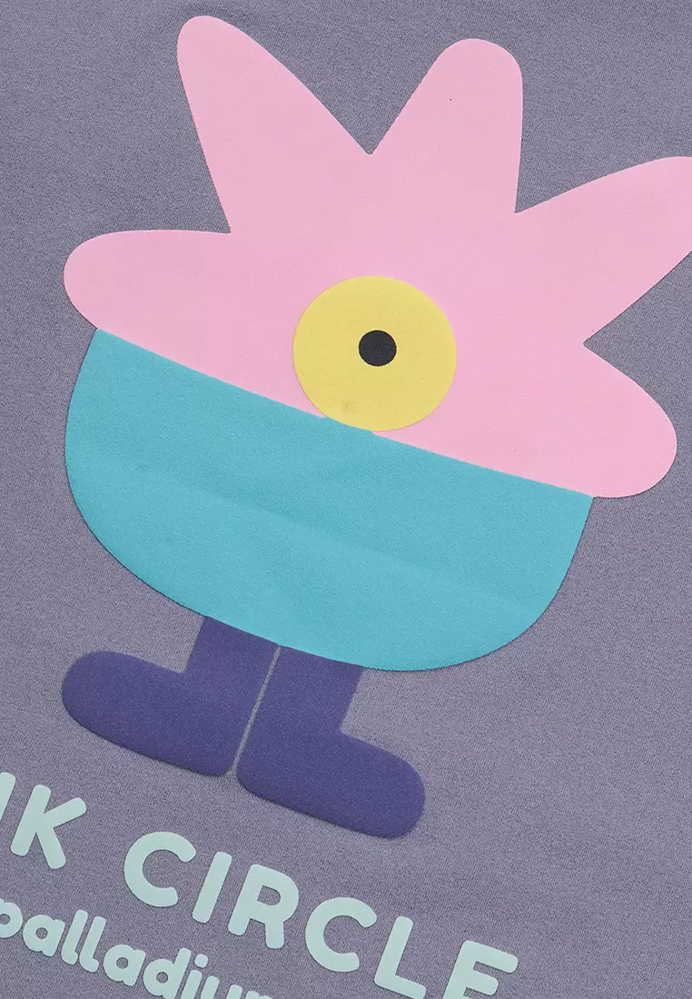 女裝鳶尾花 LOGO 短袖T裇