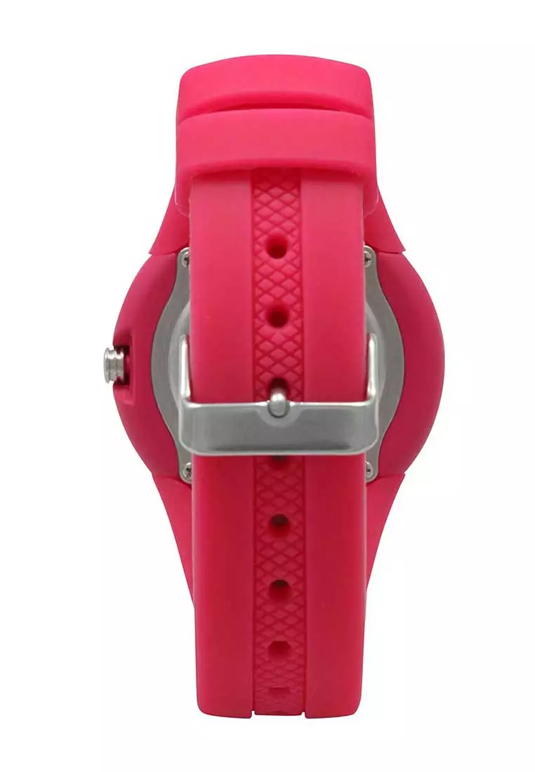 LORUS Jam Tangan Pria - Red Silver - Silicon - RRX25EX9