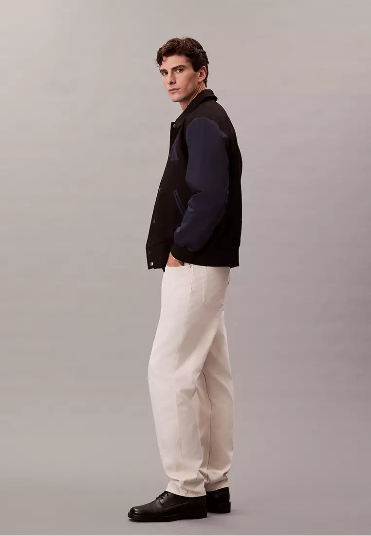 CKJ Denim Pants White