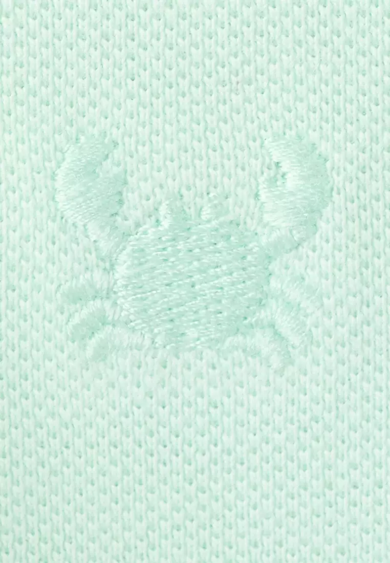 Short-Sleeved Cotton Polo Shirt