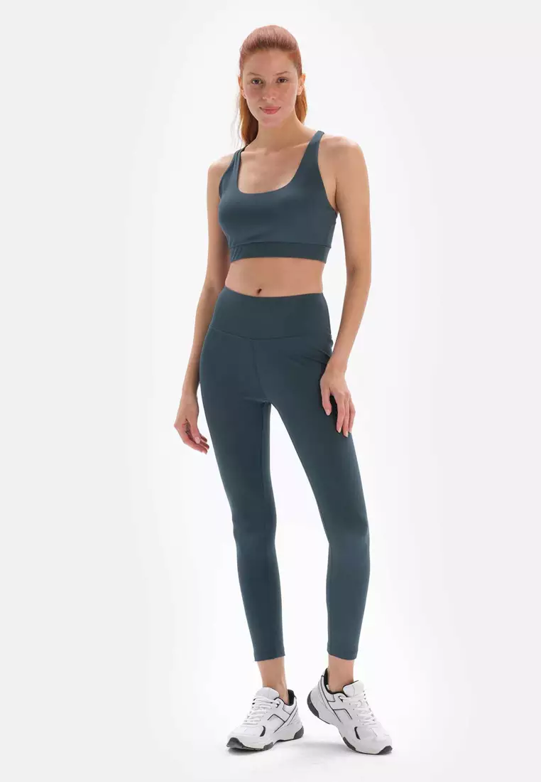 Teal Leggings, Slim Fit, Jegging, Activewear for Women