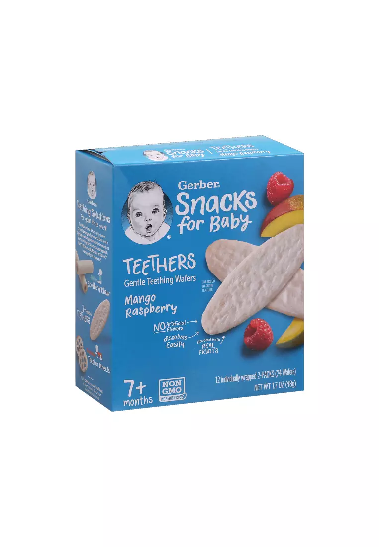 Buy Gerber BB King Kong Gerber Teethers Mango Raspberry 48g Box Online