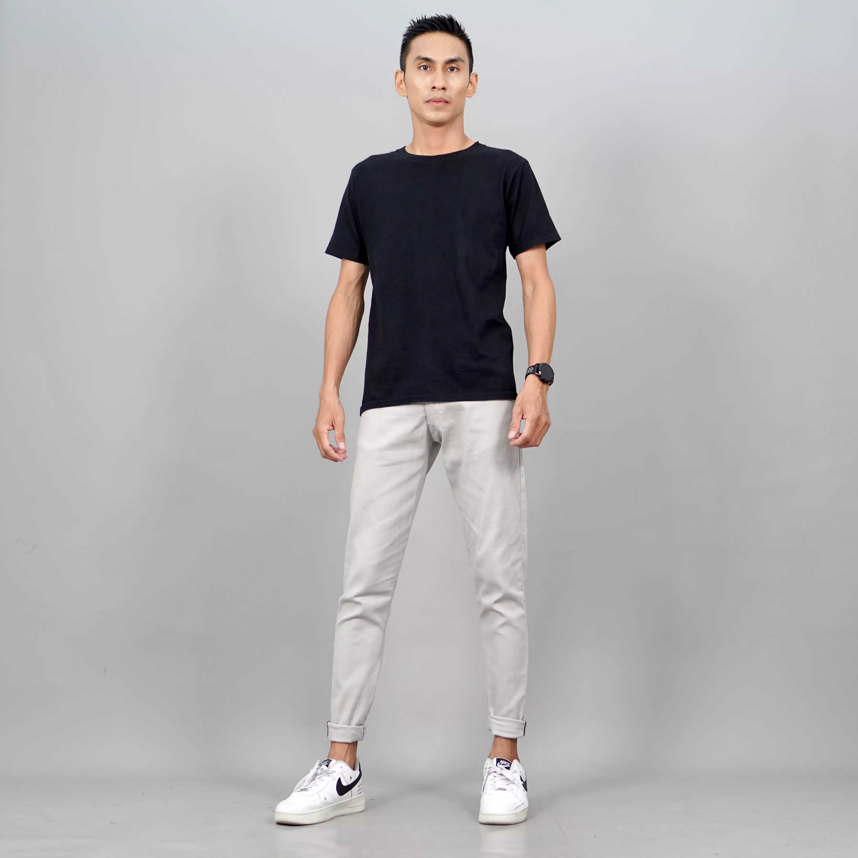  JAVIER Celana Panjang Chino Pria Celana Chinos Chino Pants - BEIGE