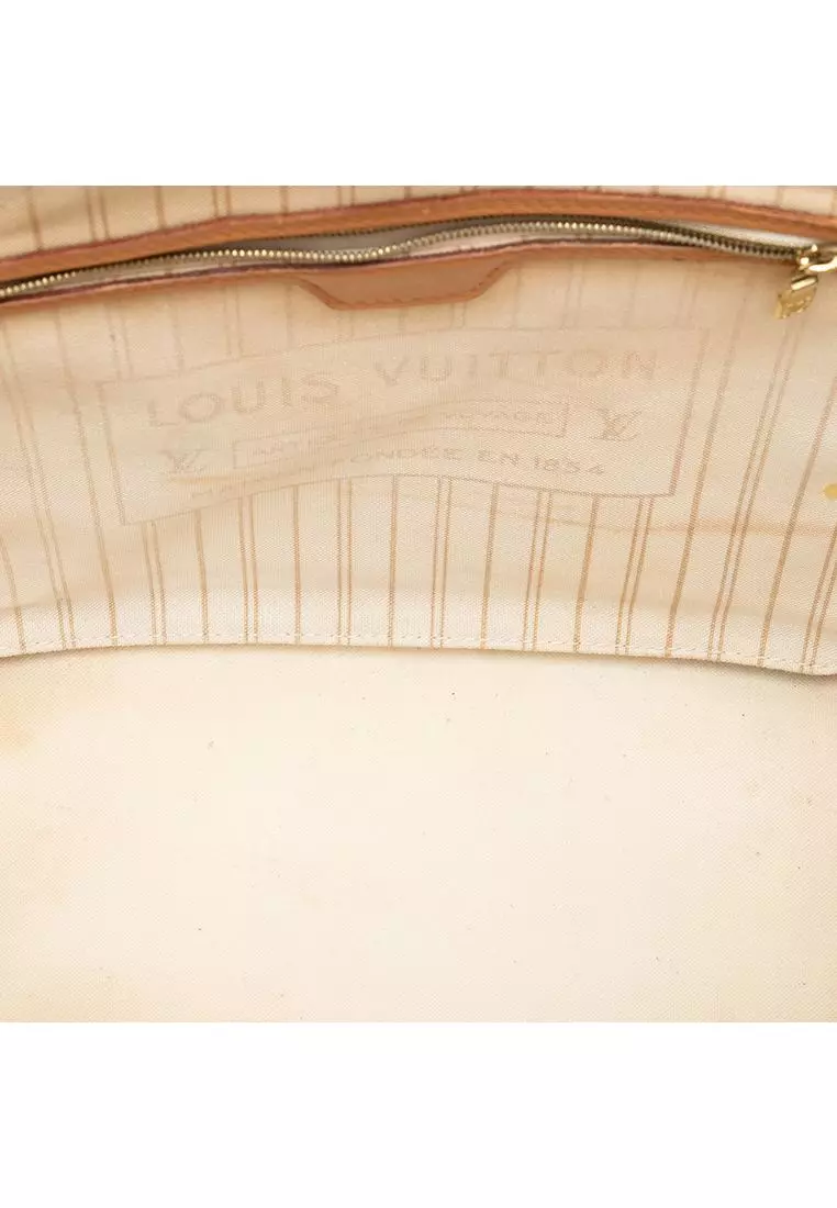 Pre-Loved Louis Vuitton Damier Azur Neverfull Mm