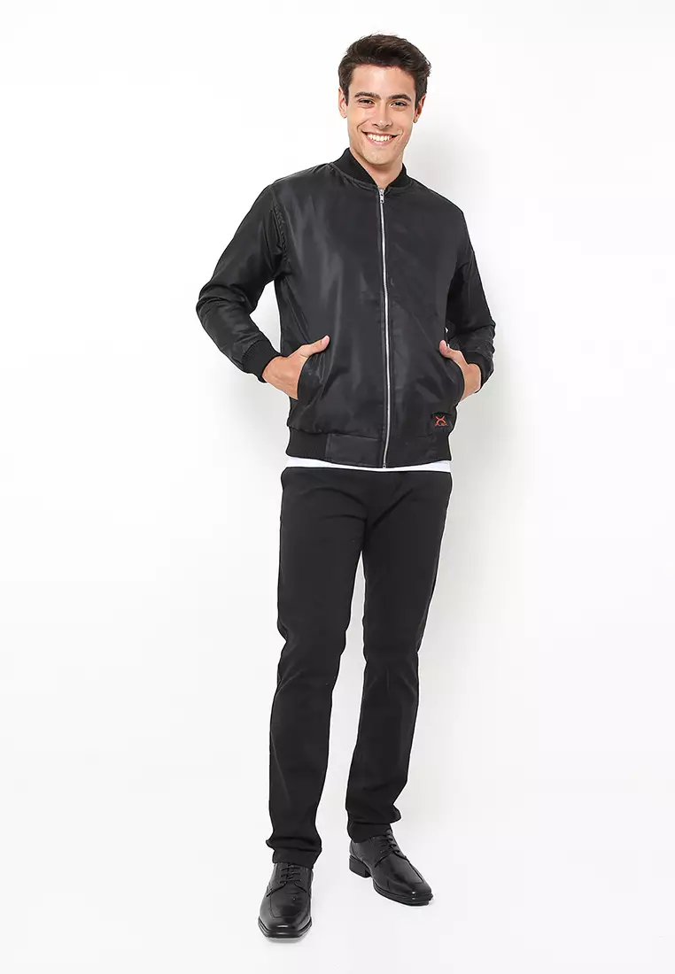 FLEXZONE Bomber Jacket Exclusive Black