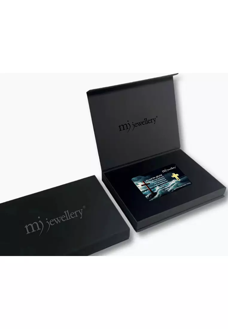 5G系列 999.9/24K足金 十字架系列卡片 (0.1克)