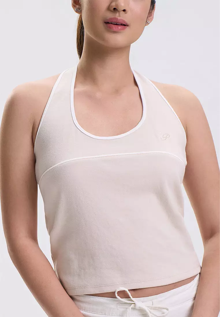 Slim Halter Tank Top