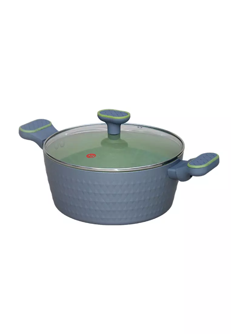 Buy Slique Slique Premium Ceramic Dutch Oven 24cm Nonstick Pot with