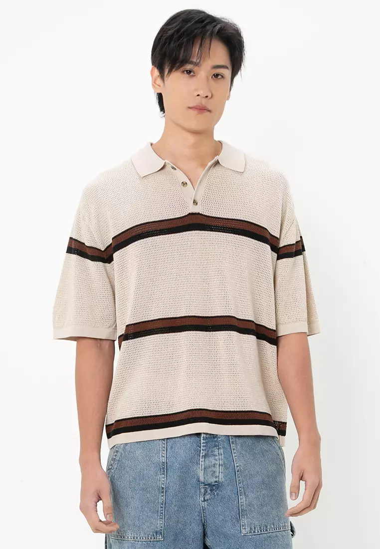 Knitted Polo Shirt