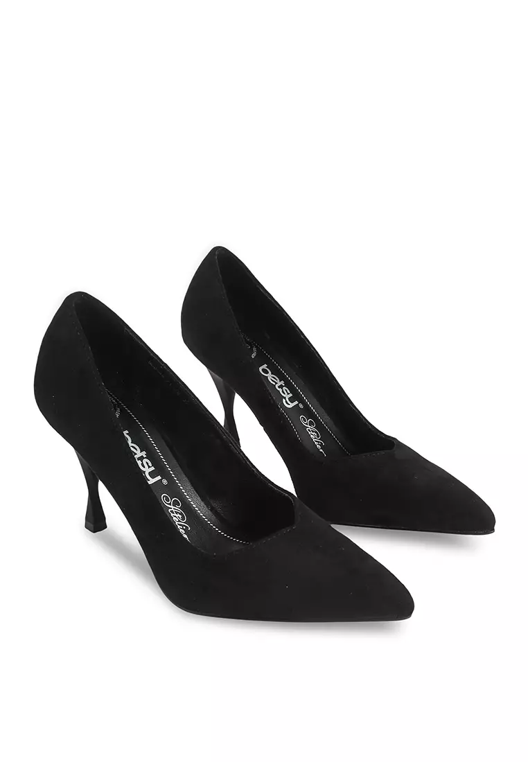 Pump black heels on sale