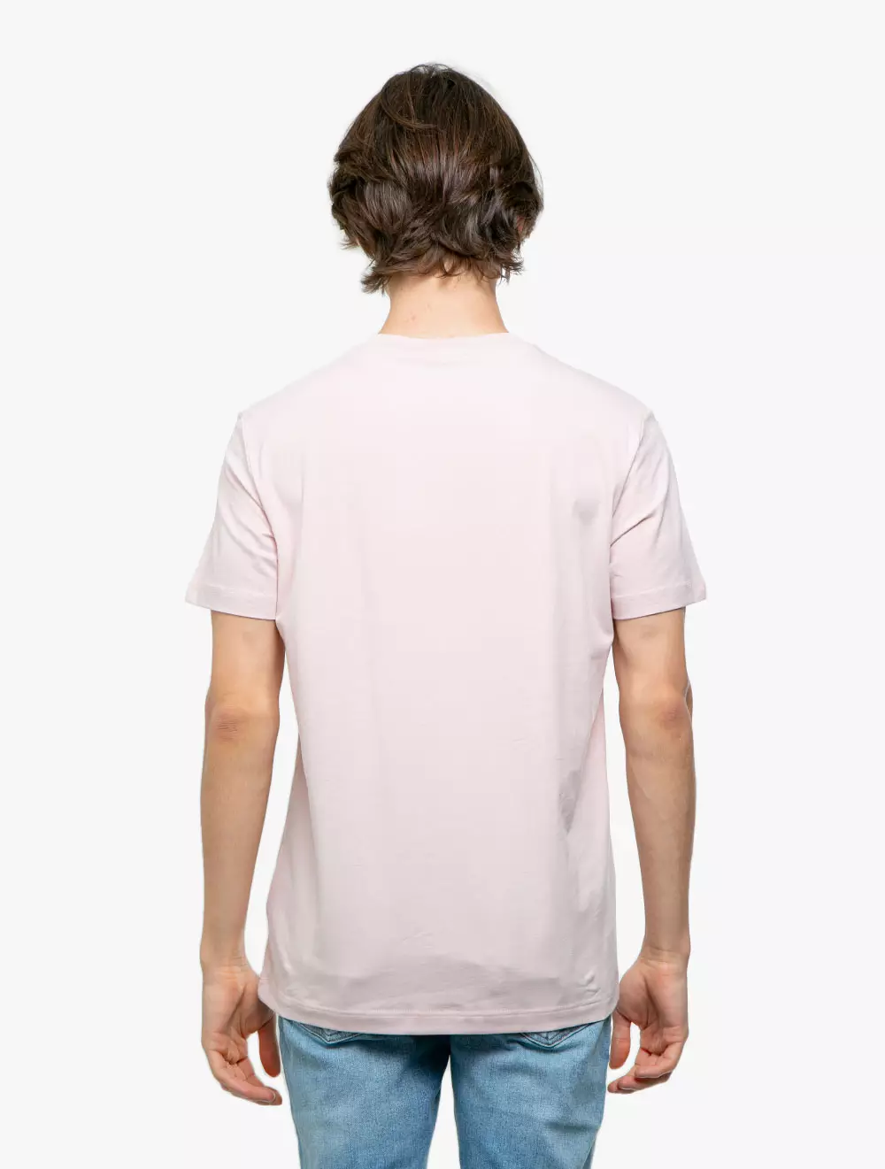 CALVIN KLEIN JEANS - MEN'S REGULAR FIT INSTITUTIONAL LOGO T-SHIRT - Pink - pink