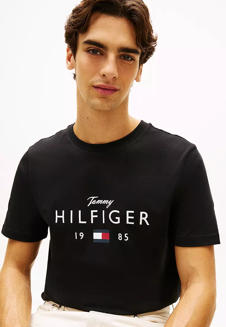 品牌 Logo 大碼 Hilfiger T恤 - TH Mainline