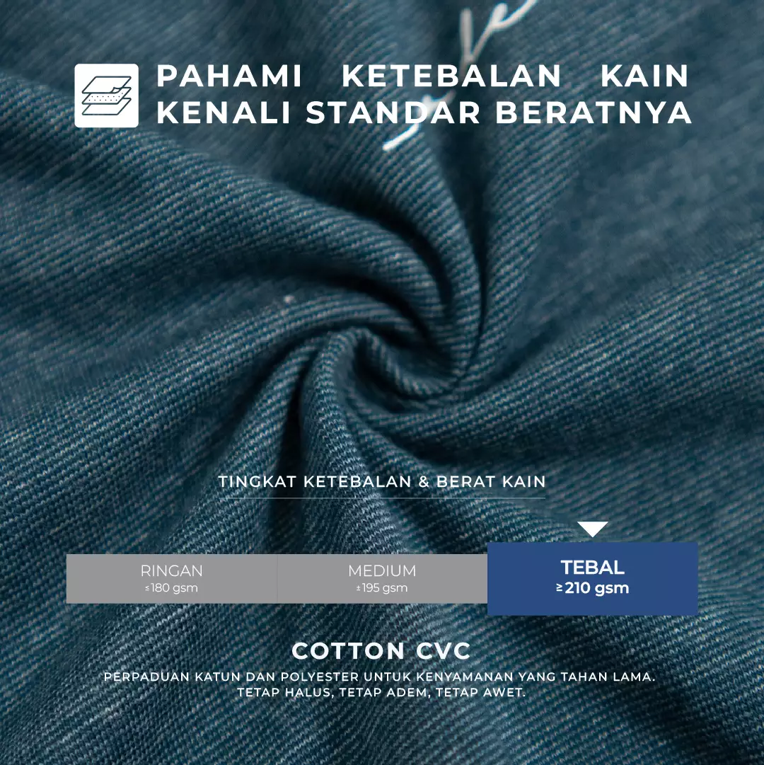 Kale Arthur Tosca / T-Shirt Polos Pria Lengan Pendek / Unisex Casual